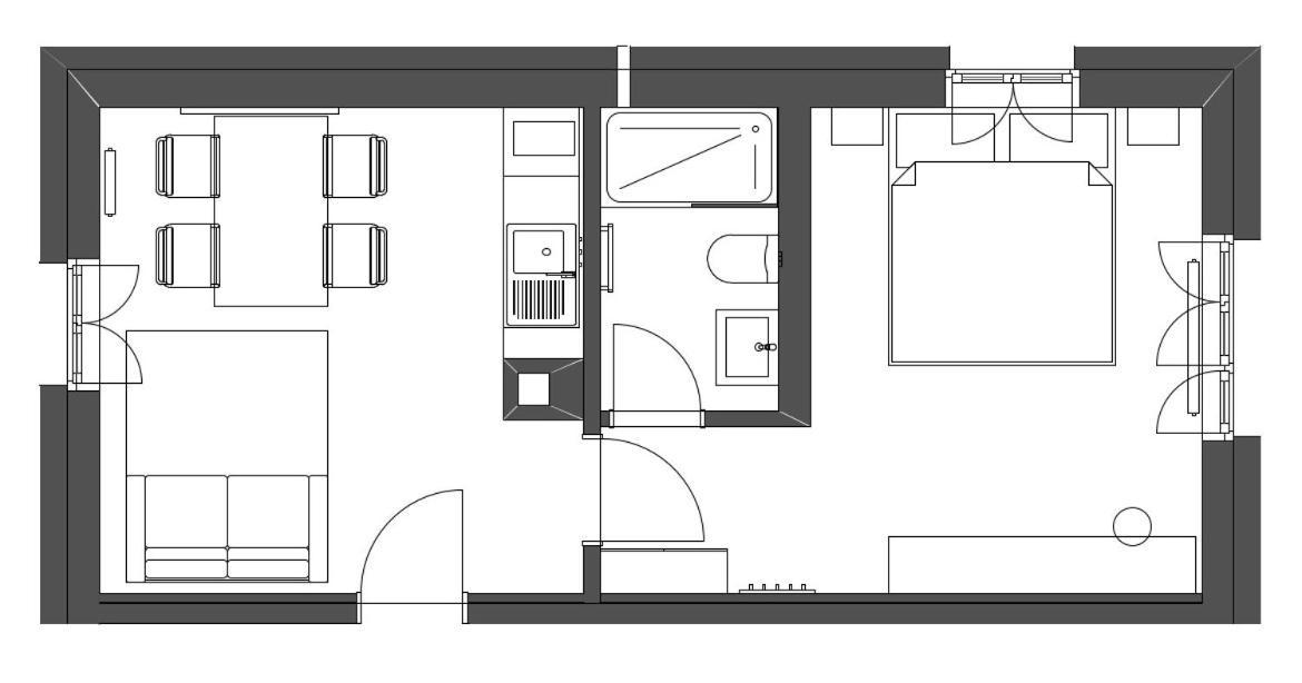 Anderswo Apartments Лангенау Экстерьер фото